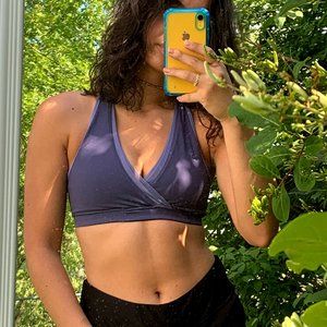 LuluLemon Sports Bra Periwinkle